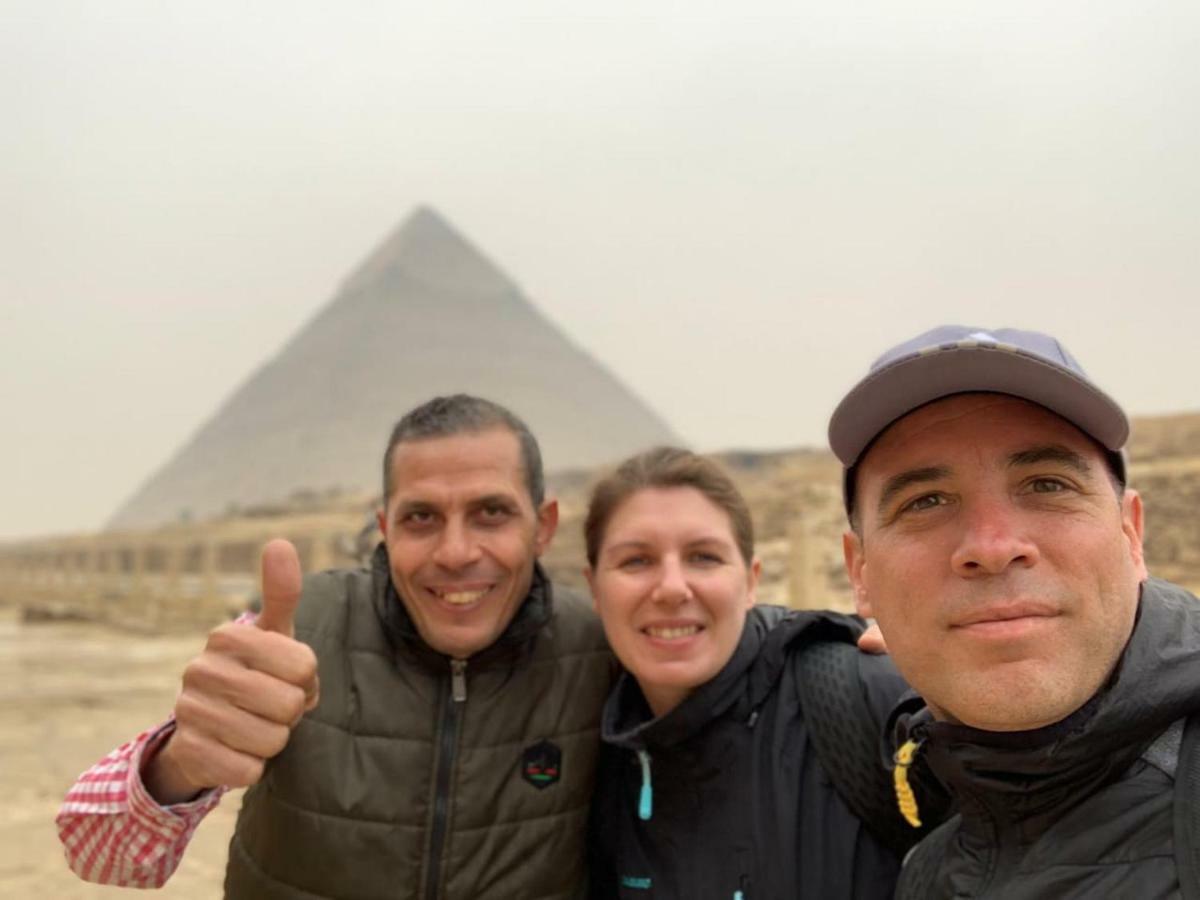 Maged Pyramids View Inn Kafrat al Jabal Bagian luar foto
