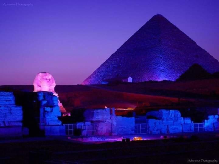 Maged Pyramids View Inn Kafrat al Jabal Bagian luar foto