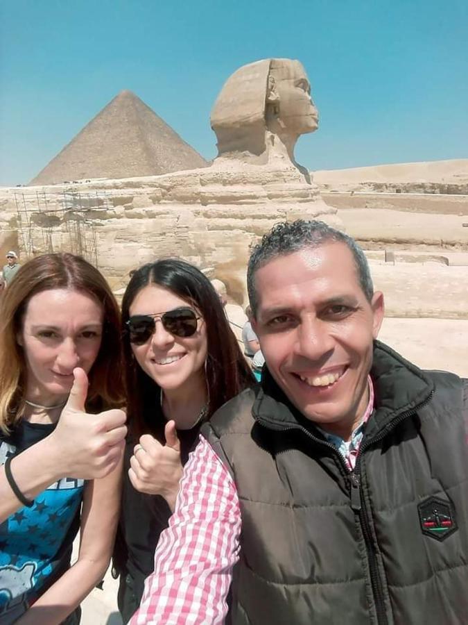Maged Pyramids View Inn Kafrat al Jabal Bagian luar foto
